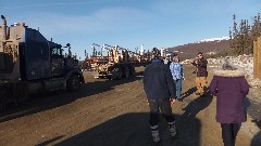 Kay, Norm Overbay; Ruth Bennett McDougal Dorrough; Dalton Highway; Fairbanks to Coldfoot AK