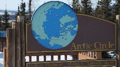 Dalton Highway; Arctic Circle; Alaska; Fairbanks to Coldfoot