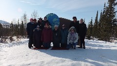 Janet Bias; Kathleen Leitgeb; Ruth Bennett McDougal Dorrough; Norm Overbay; Dan Dorrough; Kay Overbay; Alice; Sheyy Lewis; Cheryl Thorley; Gary Hergenrader; Alice; Dalton Highway; Arctic Circle AK