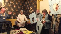 Norm Overbay; Sherry Lewis; Steve, Kathleen Leitgeb; Laura Lee; Graduation Dinner