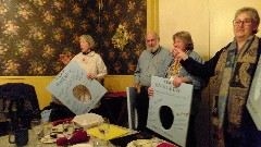 Sherry Lewis; Steve, Kathleen Leitgeb; Laura Lee; Graduation Dinner