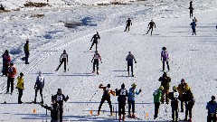 Sonot Kkaazoot Ski Race; Chena River; Fairbanks AK