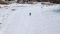 Sonot Kkaazoot Ski Race; Chena River; Fairbanks AK