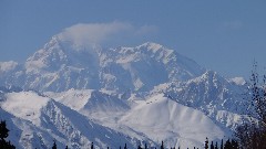 Mount Denali; Fairbanks to Anchorage by Train