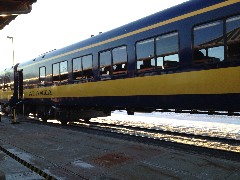 Fairbanks to Anchorage by Train