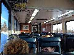Fairbanks to Anchorage by Train