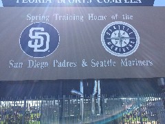 San Diego Padres; Seattle Mariners; Peoria Sports Complex AZ