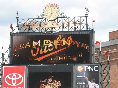 Camden Yards Ballpark Baltimore MD;