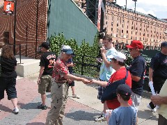 Ruth Bennett McDougal Dorrough; Jacob Wheeler; Camden Yards Ballpark Baltimore MD;