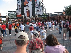 Camden Yards Ballpark Baltimore MD;