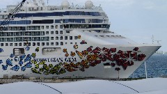 Norwegian Gem Cruise Ship; Royal Navy Dockyard; Bermuda,