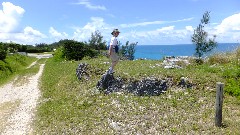 Ruth Bennett McDougal Dorrough; Railway Trail; Bermuda,