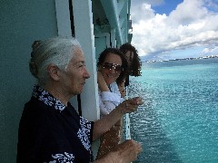 Ruth Bennett McDougal Dorrough; Katherine (Kat) McDougal Wheeler McCandless; Jacob Wheeler; Norwegian Gem Cruise Ship