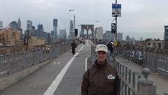 Ruth Bennett McDougal Dorrough; Brooklyn Bridge New York NY
