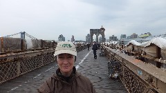 Ruth Bennett McDougal Dorrough; Brooklyn Bridge New York NY