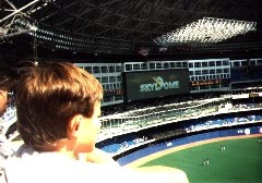 Andy McDougal; Trips Canada Toronto 1989 Skydome