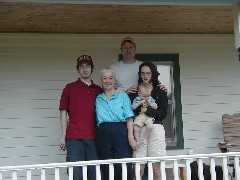 Ben Dorrough; Ruth Bennett McDougal Dorrough; Chris Wheeler; Katherine (Kat) McDougal Wheeler McCandless; Jacob Wheeler; Trips Catskills house we rented