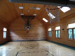 Basketball court; Trips; Catskills; Beaverkill Valley Inn