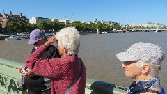 Sue Paterson; Jean Bub; Ruth Bennett McDougal Dorrough; London