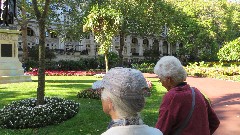 Ruth Bennett McDougal Dorrough; Jean Bub; Londonl Whitehall Gardens