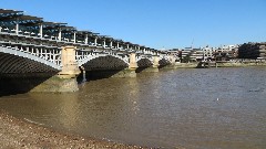 London; Blackfriars Railway Bridge