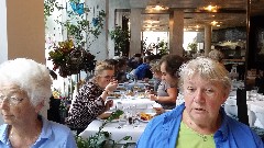 Jean Bub; Sue Paterson; TAS Turkish restaurant