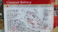 sign Coastal Defence Cannon Battery