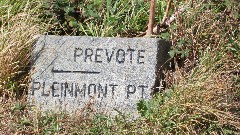 sign <-- Prevote; Pleinmont Pt -->