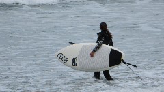 surfers; Channel Islands; Guernsey