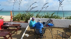 Sue Paterson; Ruth Bennett McDougal Dorrough; Channel Islands; Herm; Shell Beach