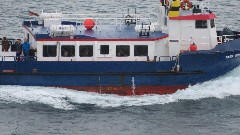 Sark Venture boat; Channel Islands; Sark