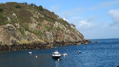 Sark Venture bpat; Maseline Harbour; Channel Islands; Sark