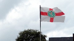 flag; Channel Islands; Alderney