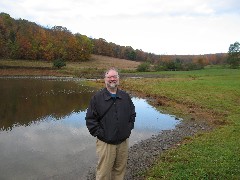 Dan Dorrough; pond near Moose Lodge