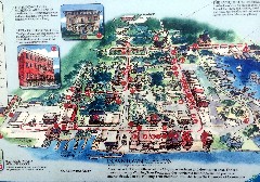 Downtown Clayton; St Lawrence Seaway, NY; rotated