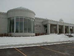 Mormon tabernacle in Palmyra