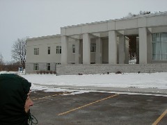 Mormon tabernacle in Palmyra
