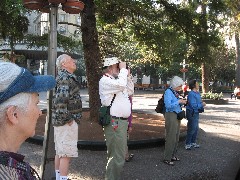 Ruth Dorrough; Dale Anderson; Frank Gibson; Marcia Blacklin; Selma Weber; Santiago Chile