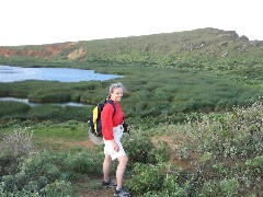 Barbara Anderson; Easter Island; Rano Raraku