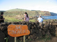 Easter Island; Ahu Tongariki