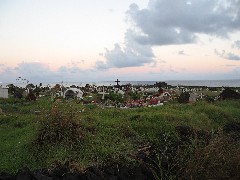 graveyard; Easter Island;