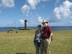 Ruth Bennett McDougal Dorrough; Dan Dorrough; Easter Island;