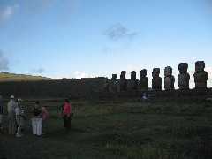 Easter Island; Moai