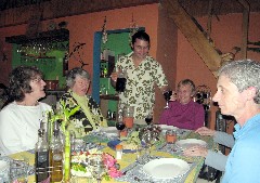 Jackie Borgel; Jane Luchsinger; Anna Walker; Karen Kinnear; Easter Island; Te Ra`ai dinner show