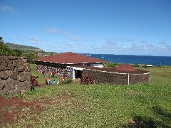 Easter Island; Sebastion Englert Archaeological Museum