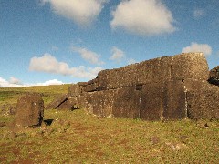 Easter Island; Vinapu; Inca (like) wall