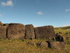 Easter Island; Vinapu; Inca (like) wall