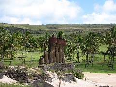 Easter Island; Anakena Beach