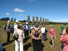 Easter Island; Ahu Akivi