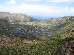 Easter Island; Rano Kau crater